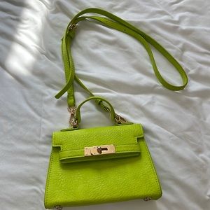 Green purse